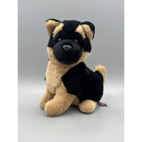 Trudi German Shepherd Puppy Dog Pup Plush 8” Adorable Stuffed Animal - Picture 1 of 7